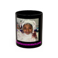 Photo Accent Coffee Mug — Personalized Portrait Mug with Bold Black Accent